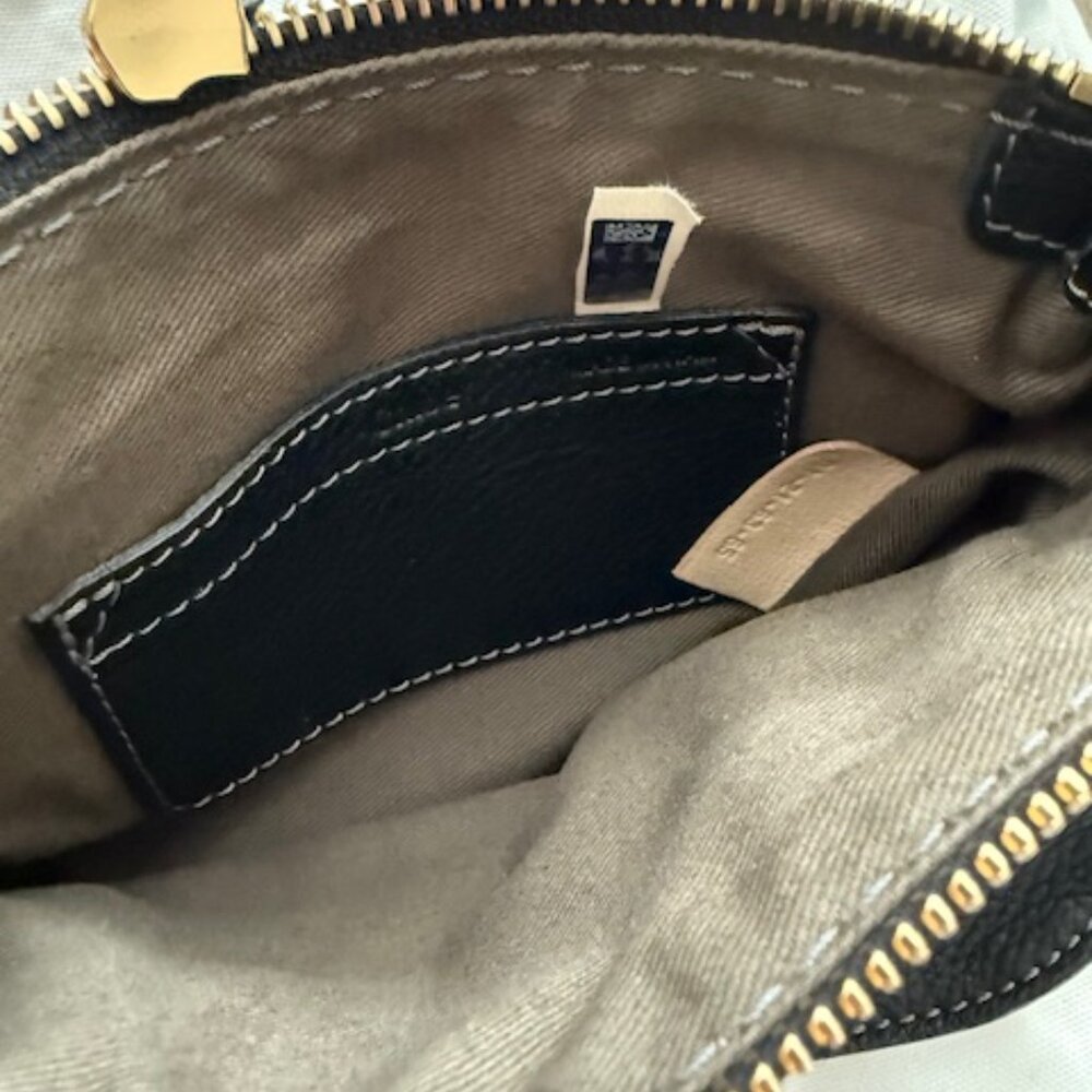 Chloe Black Mini Leather Satchel with Gold Hardware - Picture 5 of 8
